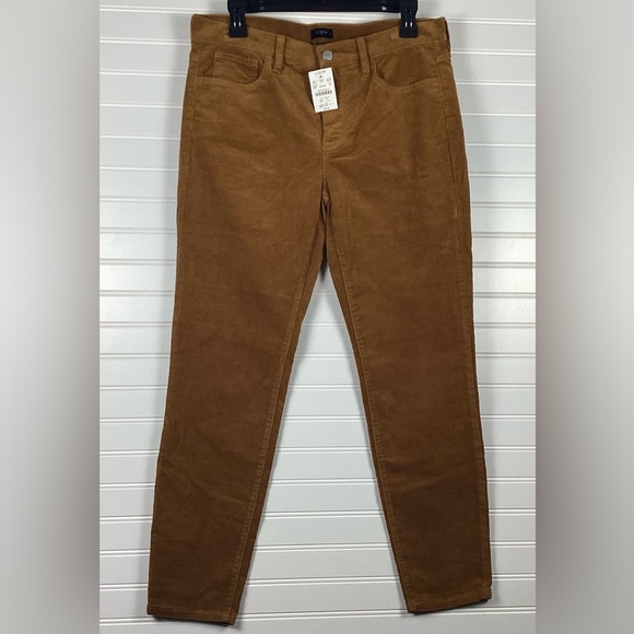 J Crew NWT Light Brown/Mustard Straight Corduroy Pants Women's Sz 29 - Picture 10 of 10